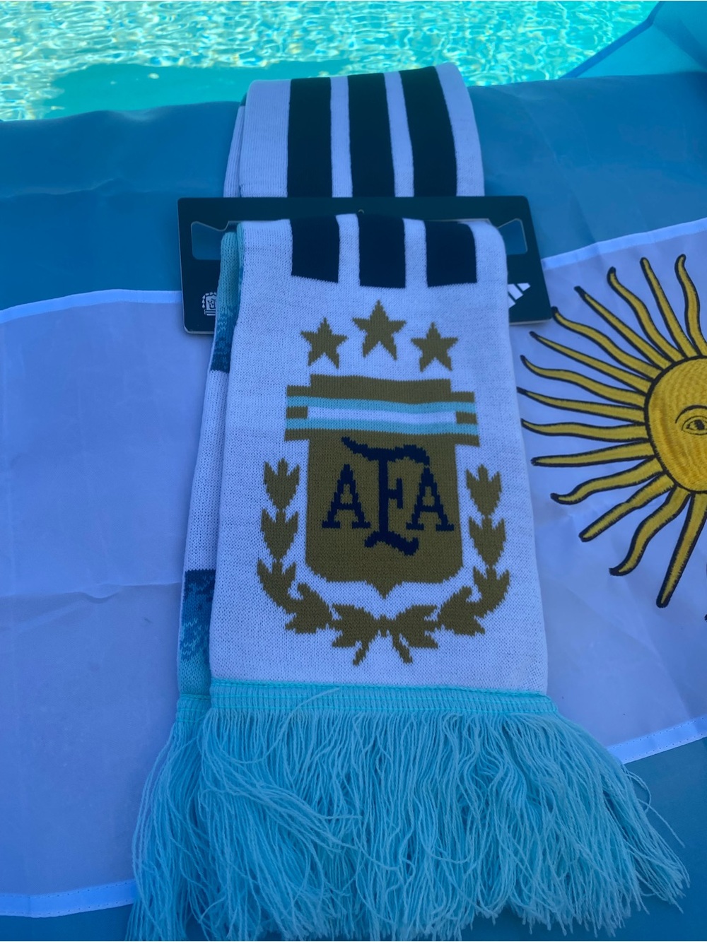 Argentina AFA Adidas Scarf ⚽️🇦🇷 - Picture 5 of 10